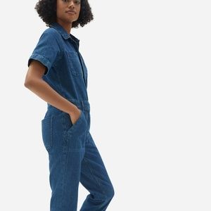 Everlane Super-Soft Summer Jean Coverall Size 10 NWT
